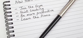 new years resolutions list
