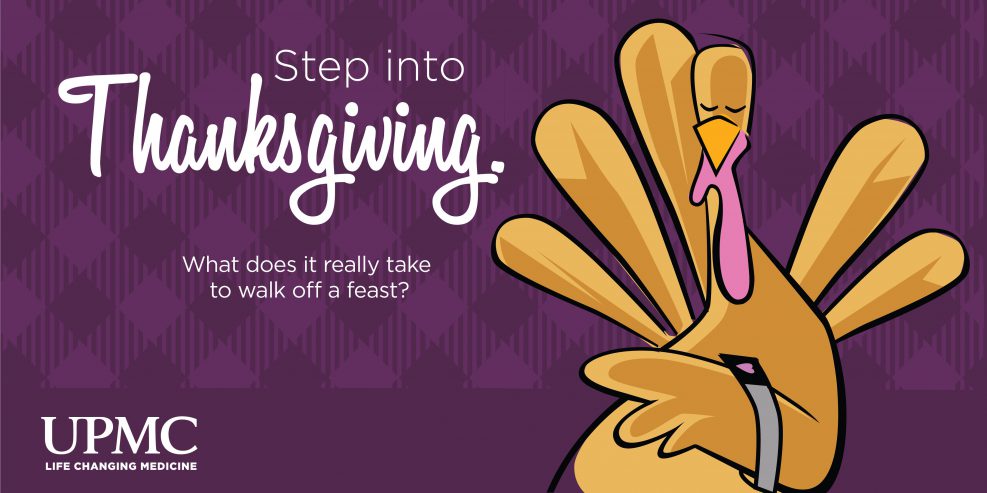 Learn more about burning off those Thanksgiving Day calories.