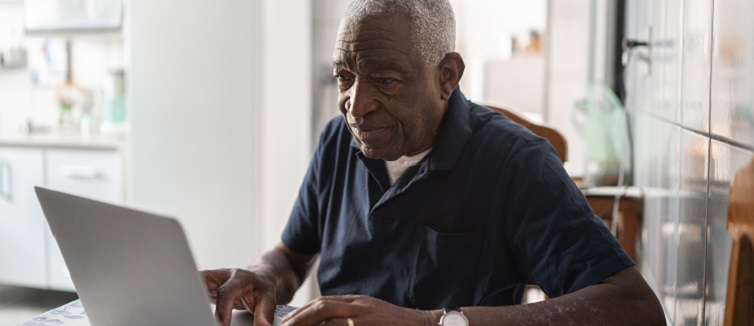 Older Black American Man