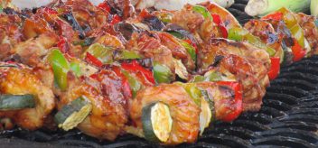 recipe healthy hawaiian chicken kebabs