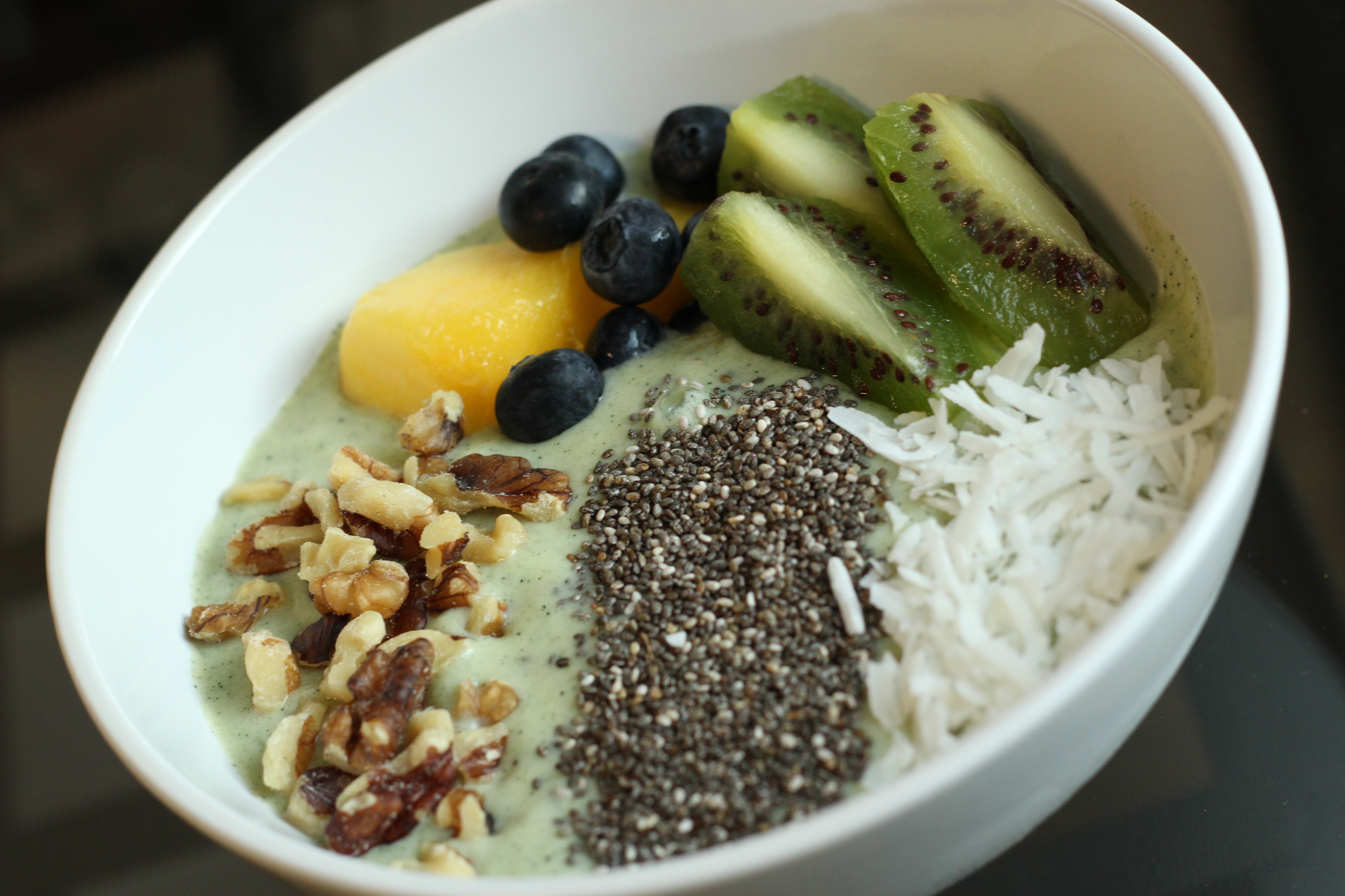 Tropical Teal Smoothie Bowl