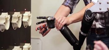 Pitt-UPMC researchers help a paralyzed man feel again with the help of a mind-controlled robotic arm