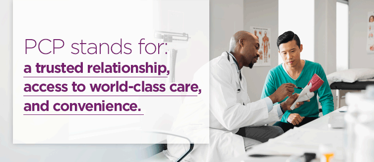 Build a trusted relationship with a primary care physician