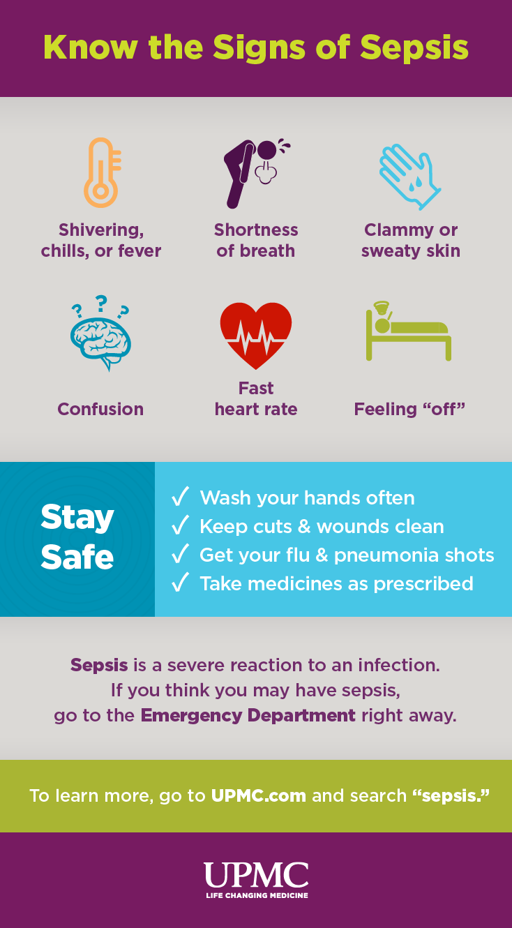 Learn more about sepsis