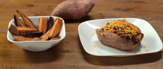 视频食谱:吃红薯的两种方法