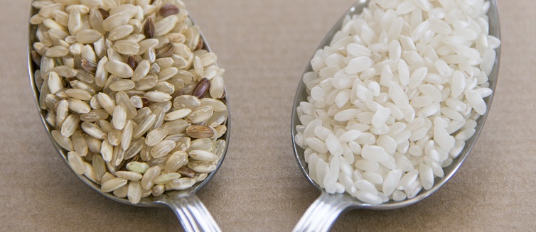 Which is healthier? White rice or brown rice?