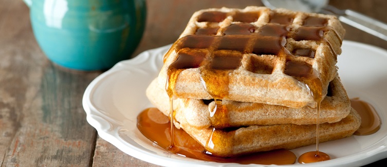 get the recipe for whole wheat waffles