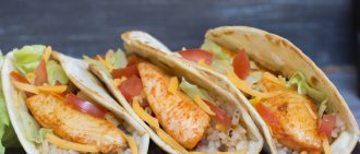 tilapia tacos with peppers