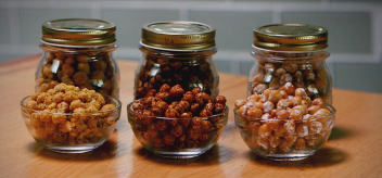Watch this video to learn how to make healthy crispy chickpeas.
