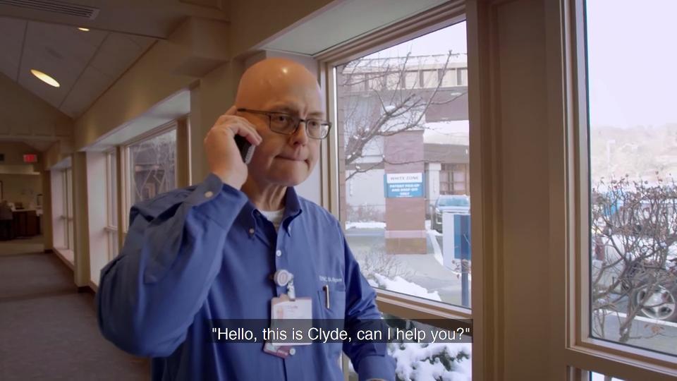 Meet Clyde, the greeter at UPMC St. Margaret. Clyde changes lives every single day. Learn more about his story.