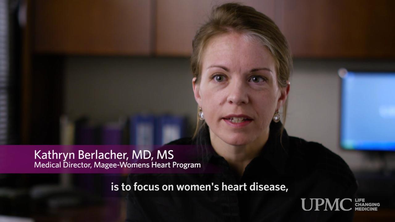 Dr. Kathryn Berlacher of UPMC discusses how the symptoms of heart disease may appear differently in women.