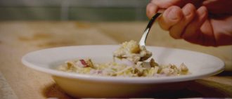 Snuggle up with a bowl of turkey white chili. Get the recipe.