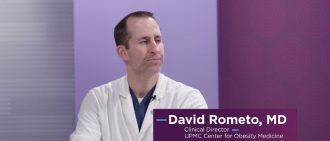 David Rometo, MD, Clinical Director of the UPMC Center for Obesity Medicine