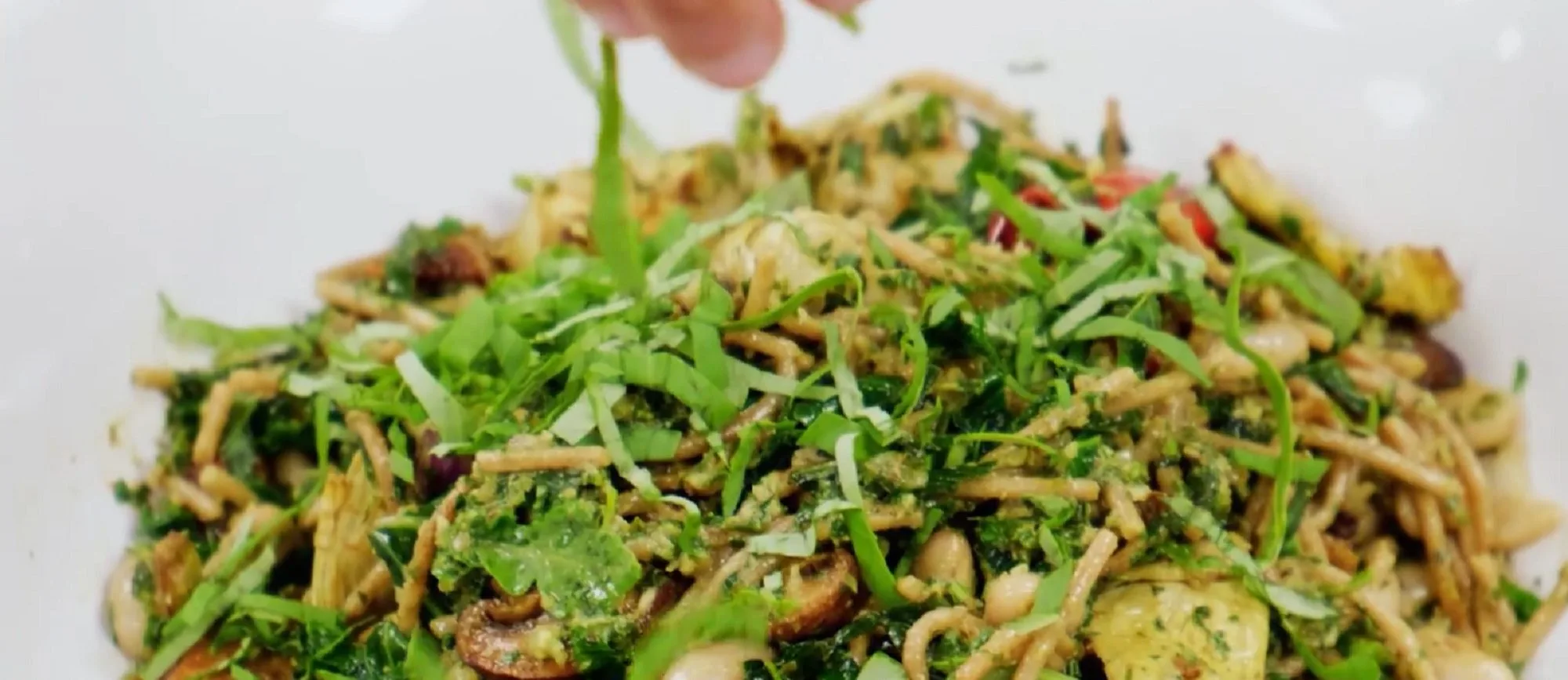 Video Recipe: Roasted Veggie Pesto Pasta Salad | UPMC HealthBeat