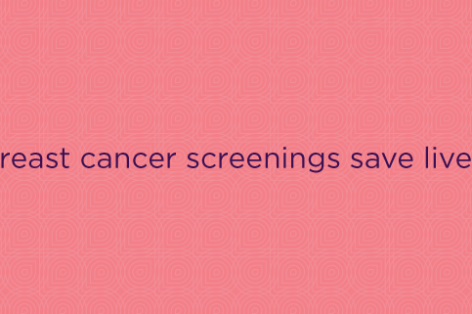 Breast cancer screening saves lives
